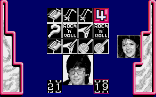 Mike Read's Computer Pop Quiz (Atari ST) screenshot: The final round