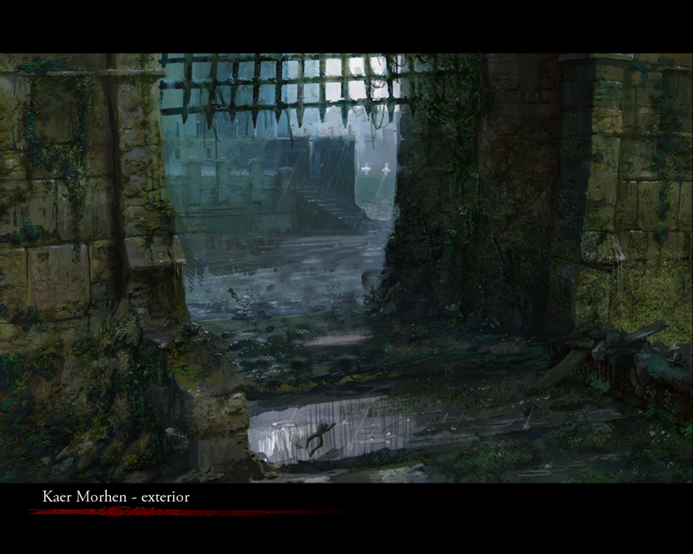 The Witcher: Enhanced Edition (Windows) screenshot: Enhanced Base Game - Great art even on the loading screens