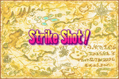 Battle B-Daman: Fire Spirits! (Game Boy Advance) screenshot: Strike Shot!