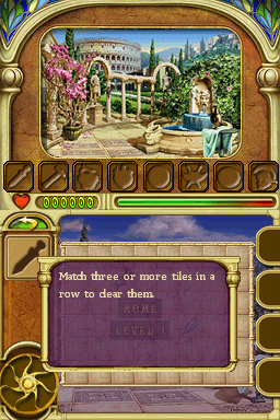 Call of Atlantis (Nintendo DS) screenshot: Instructions