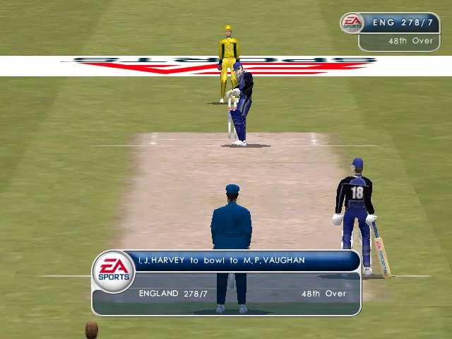 Cricket 2002 (Windows) screenshot: Let's begin