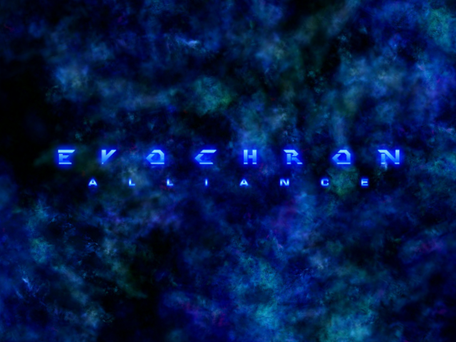 Evochron Alliance (Windows) screenshot: Game title.