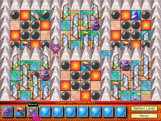 Dweep Gold (Windows) screenshot: One of the 77 custom levels from v1.30