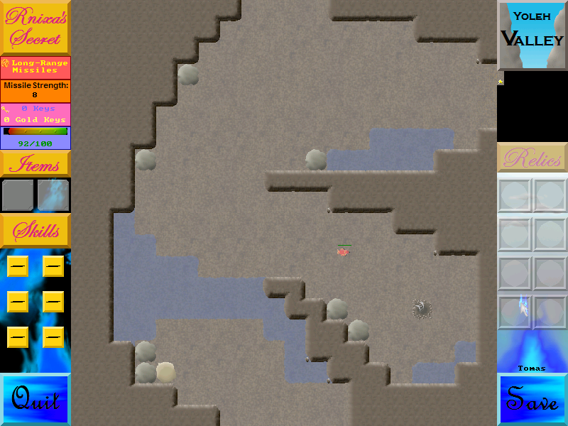 Rnixa's Secret 2 (Windows) screenshot: A cave entrance
