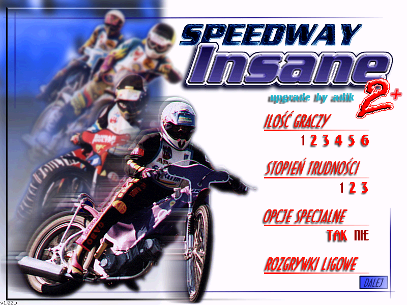Insane Speedway 2 (Windows) screenshot: Game settings