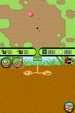 Ant Nation (Nintendo DS) screenshot: The colony