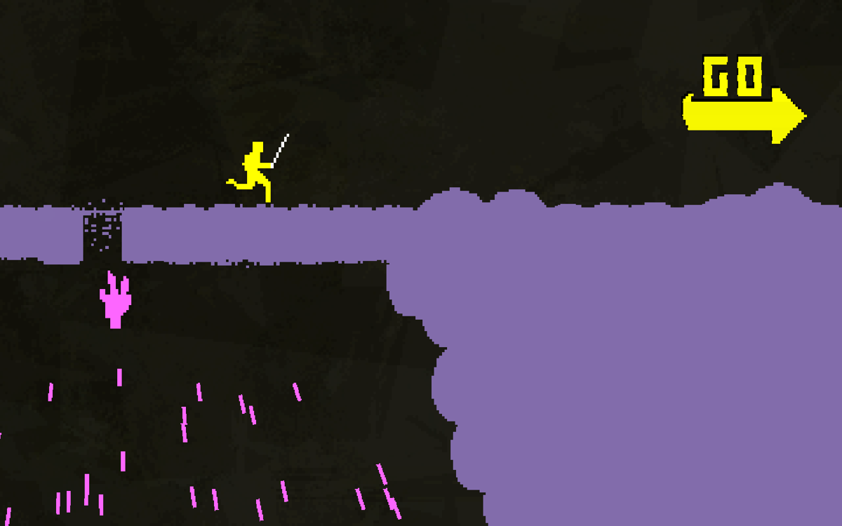 Screenshot of Nidhogg (Windows, 2014) - MobyGames