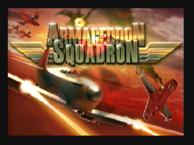 Armageddon Squadron (Zeebo) screenshot: Title screen.