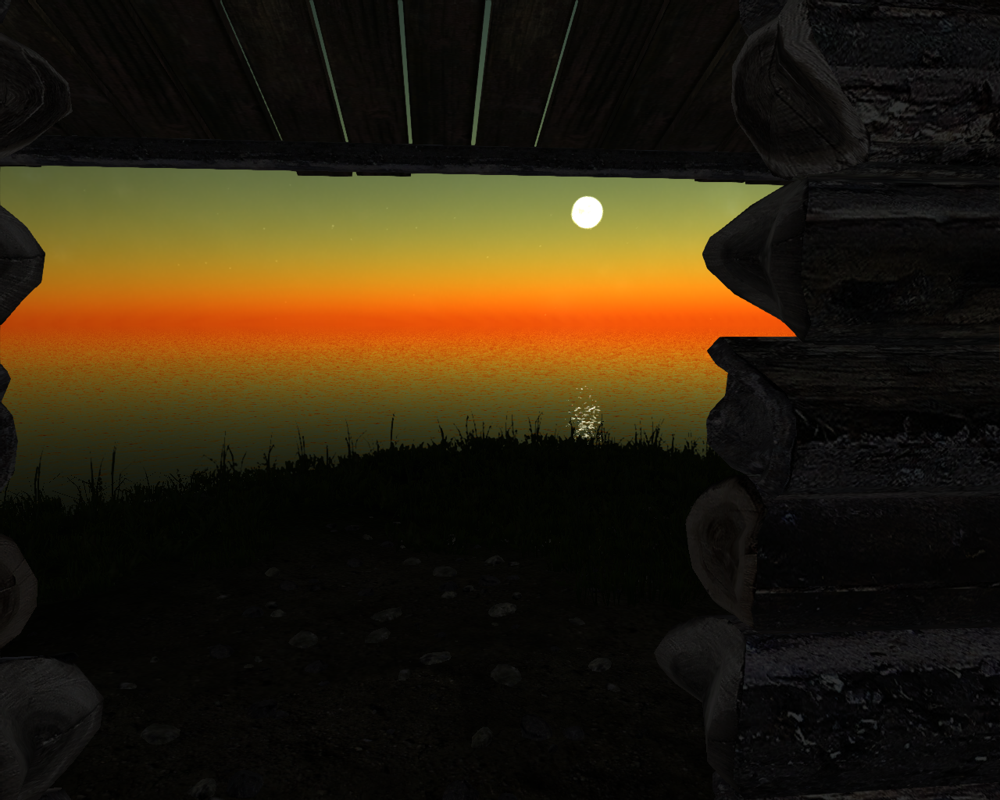 Miasmata (Windows) screenshot: Sunset