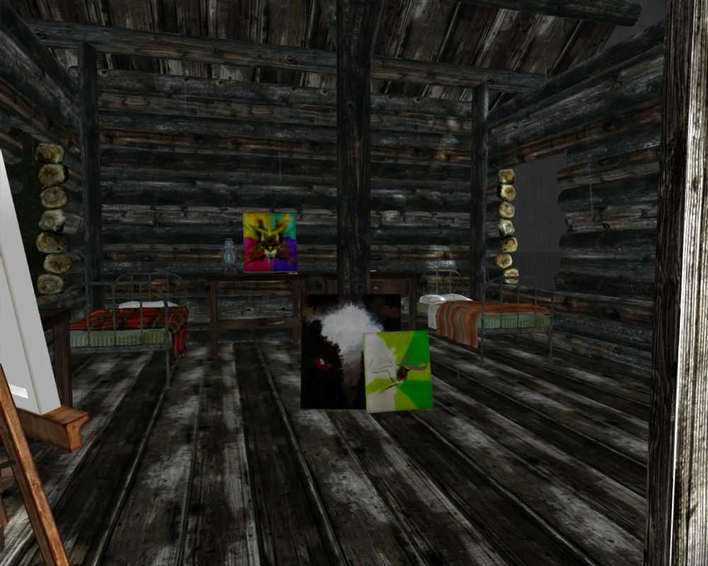 Miasmata (Windows) screenshot: One of the islanders was into painting