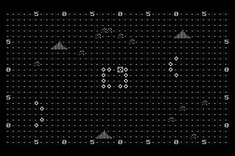 Armor Assault (Atari 8-bit) screenshot: Map modification
