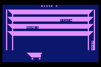 In Search of the Most Amazing Thing (Atari 8-bit) screenshot: Making Purchases