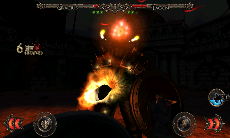 Rage of the Gladiator (Android) screenshot: Special attack