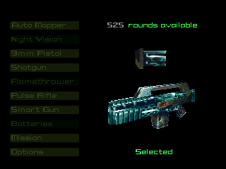 Screenshot of Alien Trilogy (DOS, 1996) - MobyGames