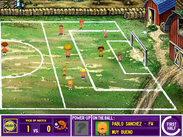 Backyard Soccer 2004 (Windows) screenshot: GOAL!