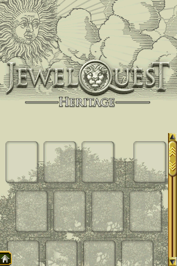 Jewel Quest IV: Heritage (Nintendo DS) screenshot: Jewel Quest Heritage - Top