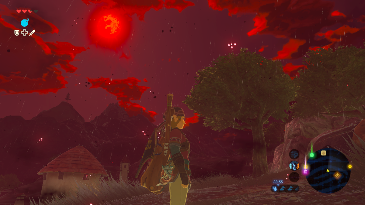 Screenshot of The Legend of Zelda Breath of the Wild (Wii U, 2017