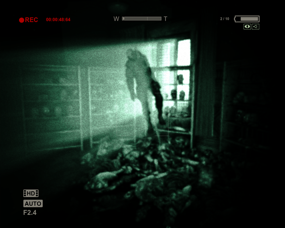 Outlast (Windows) screenshot: Dead bodies everywhere