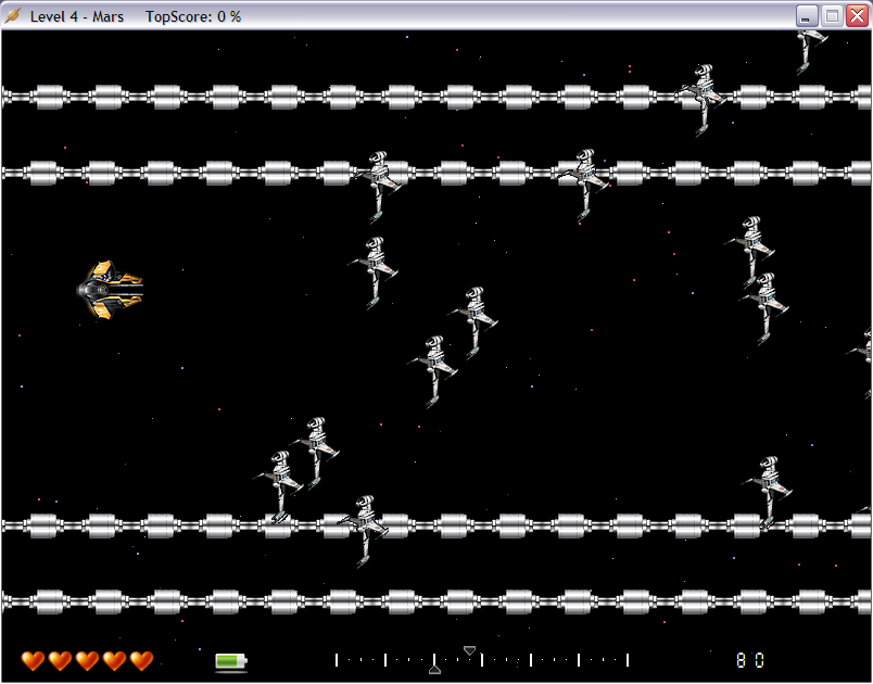 Flight To Pluto (Windows) screenshot: Fourth level