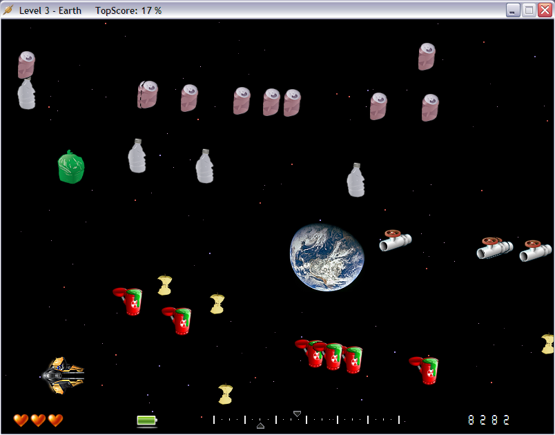 Flight To Pluto (Windows) screenshot: Third level