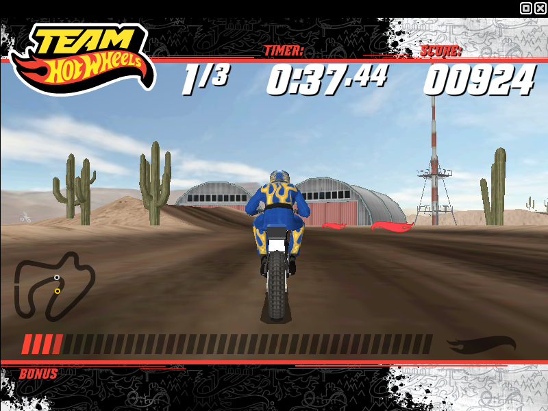 Team Hot Wheels: Moto X (Windows) screenshot: Point pickups