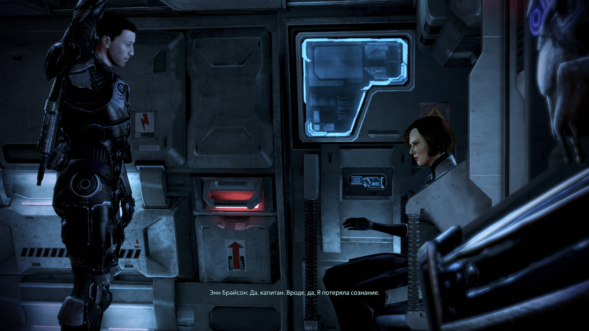Mass Effect 3: Leviathan (Windows) screenshot: We've extracted Dr. Ann Bryson