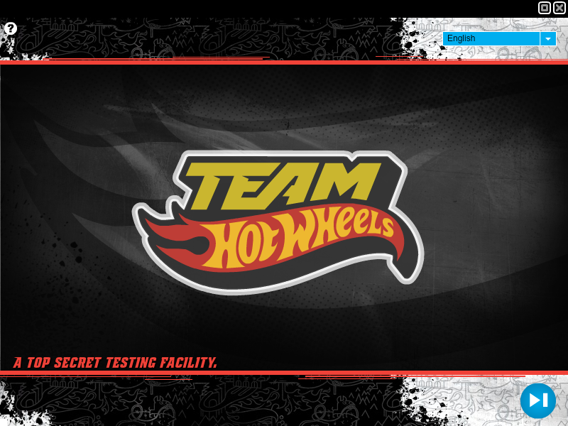 Team Hot Wheels: Moto X (Windows) screenshot: Title screen