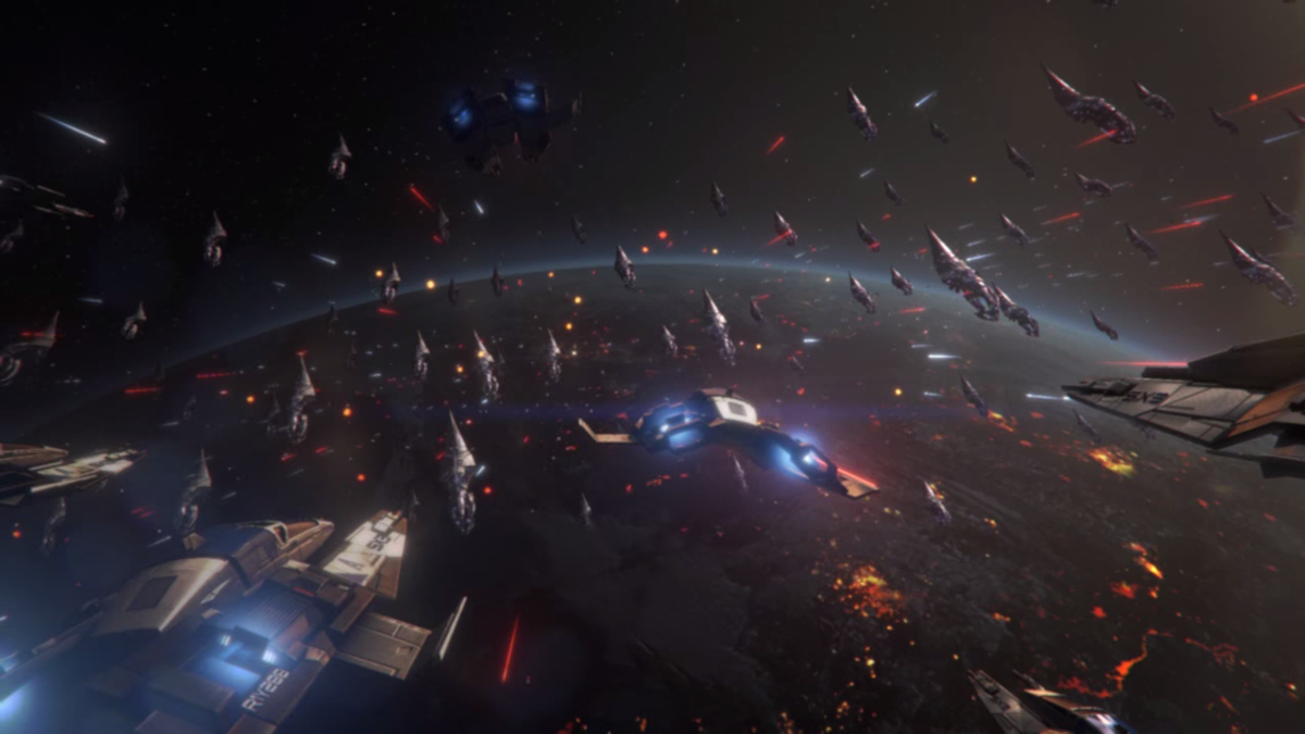Mass Effect 3 (Windows) screenshot: The world's final stand (FMV)