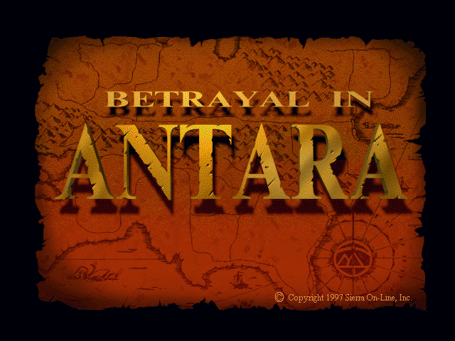 Betrayal in Antara (Windows 3.x) screenshot: Title screen