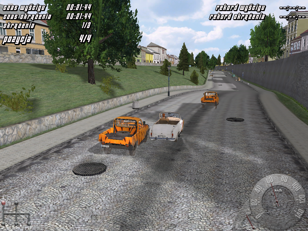 Screenshot of Syrenka Racer (Windows, 2004) - MobyGames