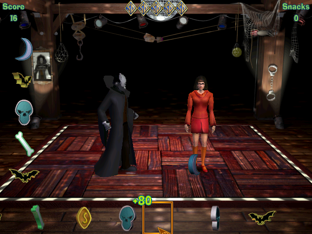 Scooby Doo 2: Monsters Unleashed (Windows) screenshot: Bonus dancing game