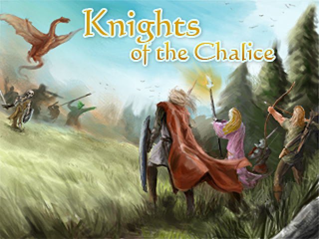 Knights of the Chalice (Windows) screenshot: Starting the game