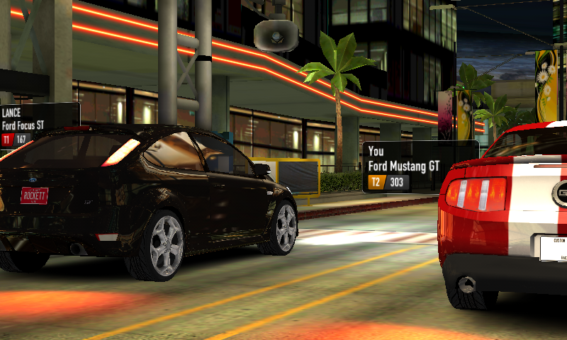 CSR Racing (Android) screenshot: About to begin a race
