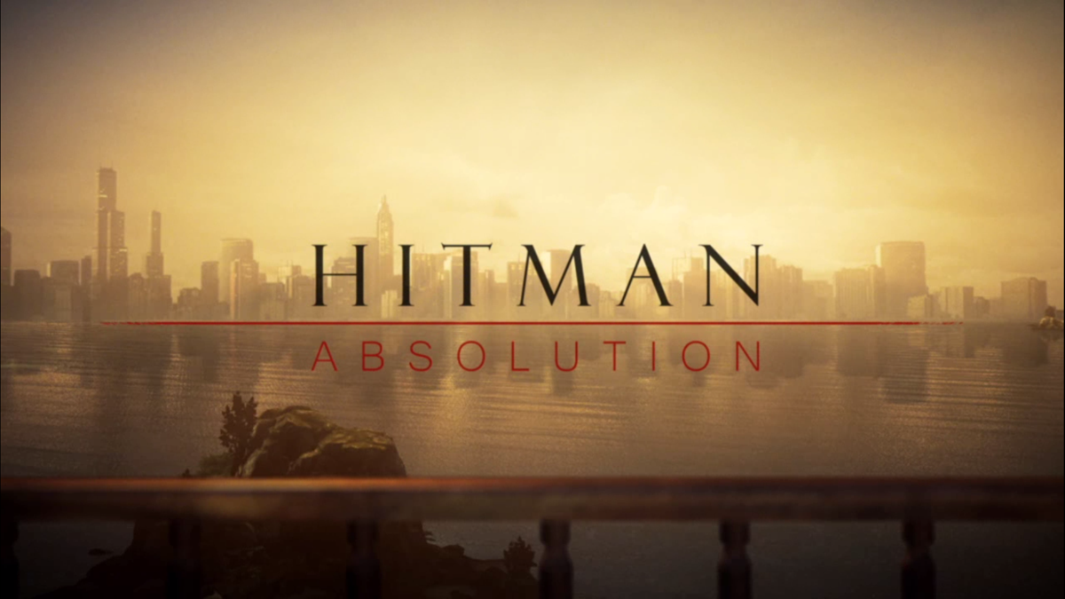 Hitman: Absolution (Windows) screenshot: Game title shown in the intro