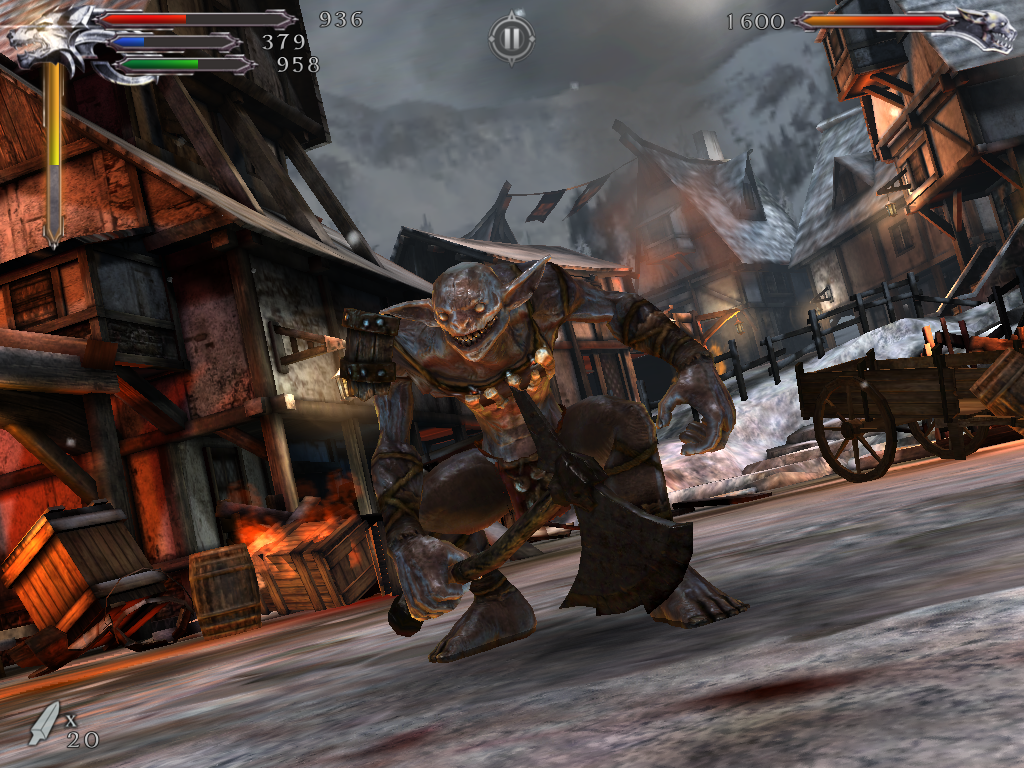 Joe Dever's Lone Wolf (iPad) screenshot: Giaks are the goblins of Magnamund