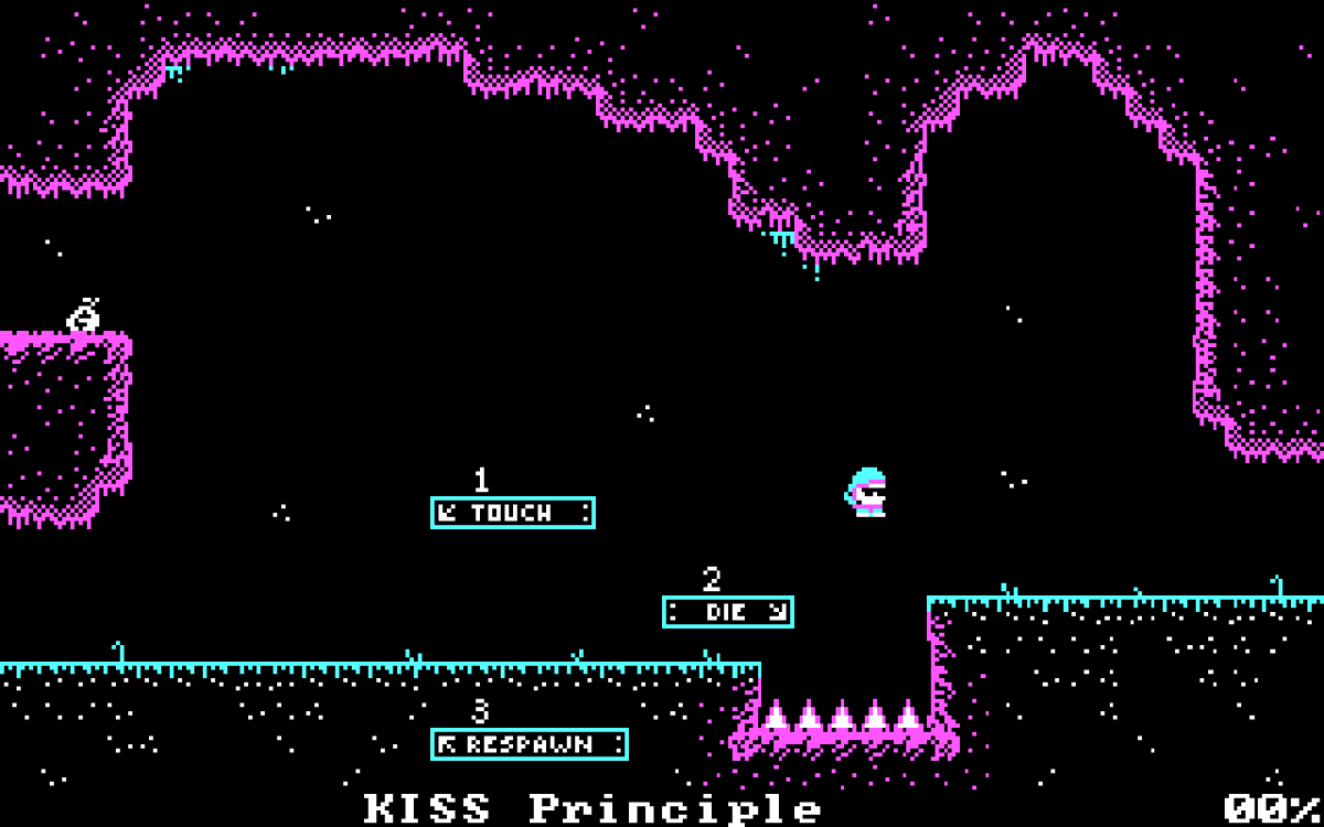 You Have to Win the Game (Windows) screenshot: Permadeath mode equips you with a stylish pair of shades