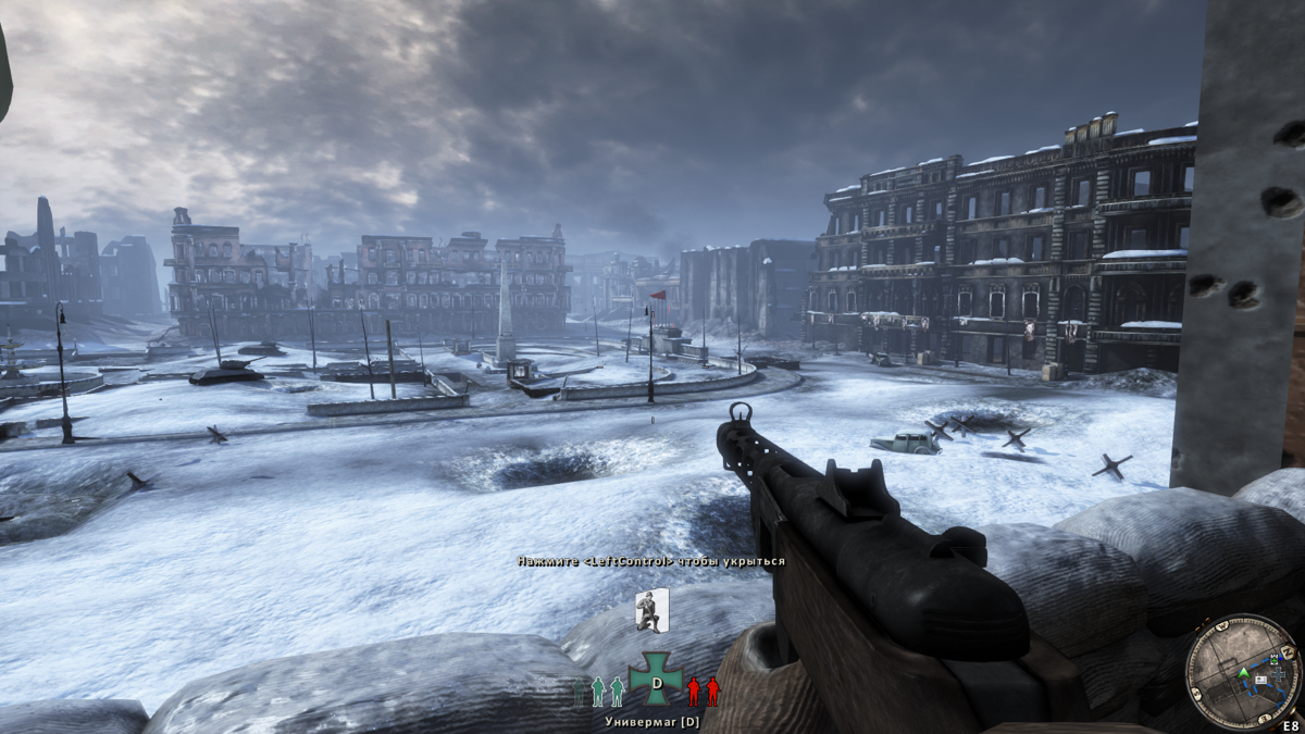 Red Orchestra 2: Heroes of Stalingrad - Game of the Year Edition (Windows) screenshot: The ruined Stalingrad