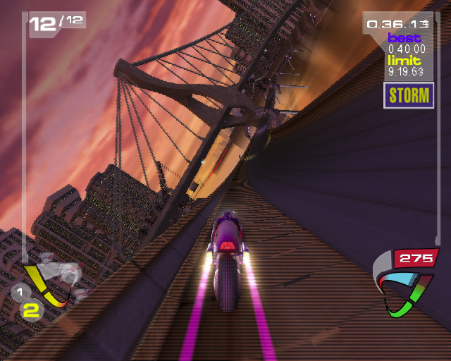 Screenshot of XGIII: Extreme G Racing (PlayStation 2, 2001) - MobyGames