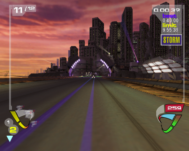 Screenshot of XGIII: Extreme G Racing (PlayStation 2, 2001) - MobyGames