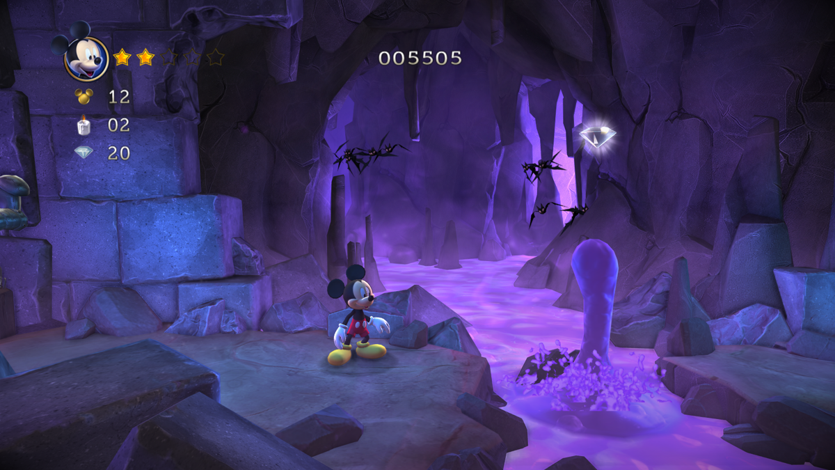 Castle of Illusion Starring Mickey Mouse (Windows) screenshot: Castle's dungeon