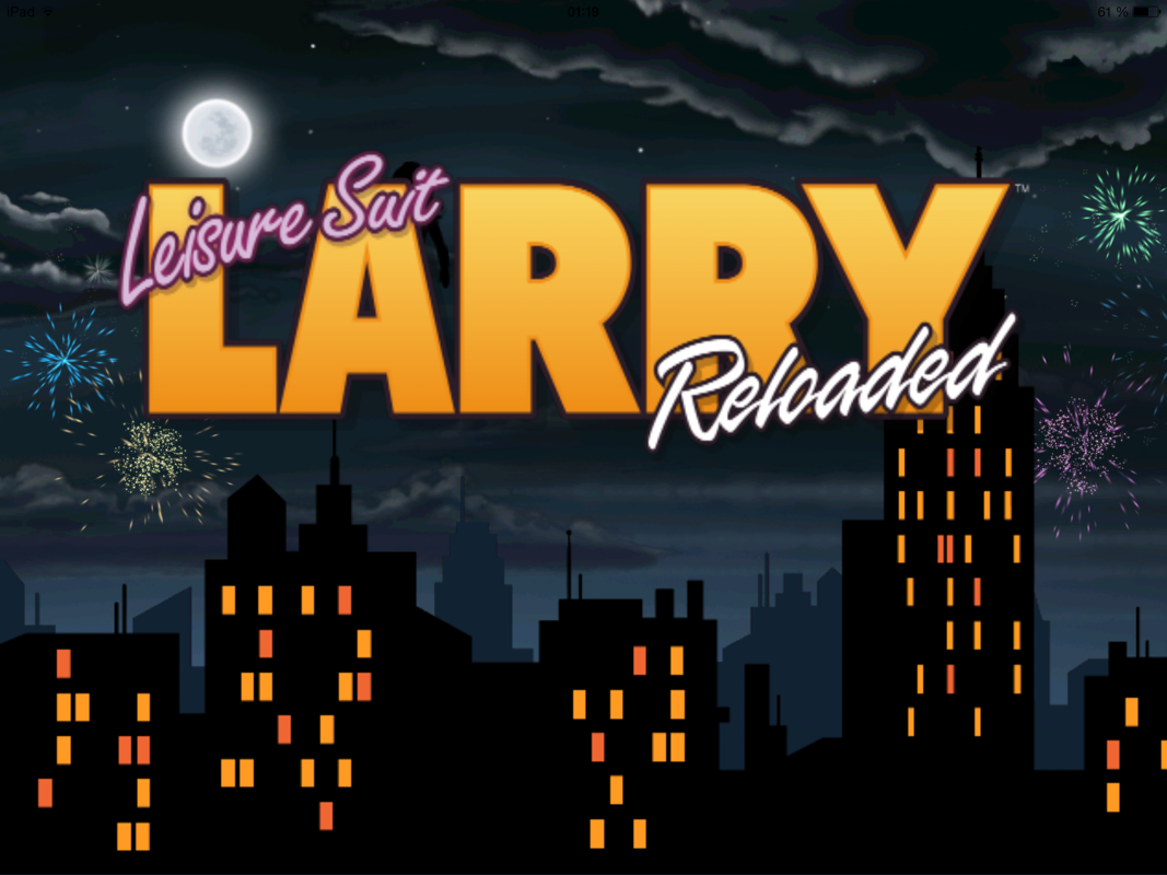 Leisure Suit Larry: Reloaded (iPad) screenshot: Title screen