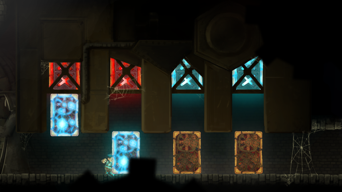 Teslagrad (Windows) screenshot: ...which allows to change the charge of other objects (demo version)