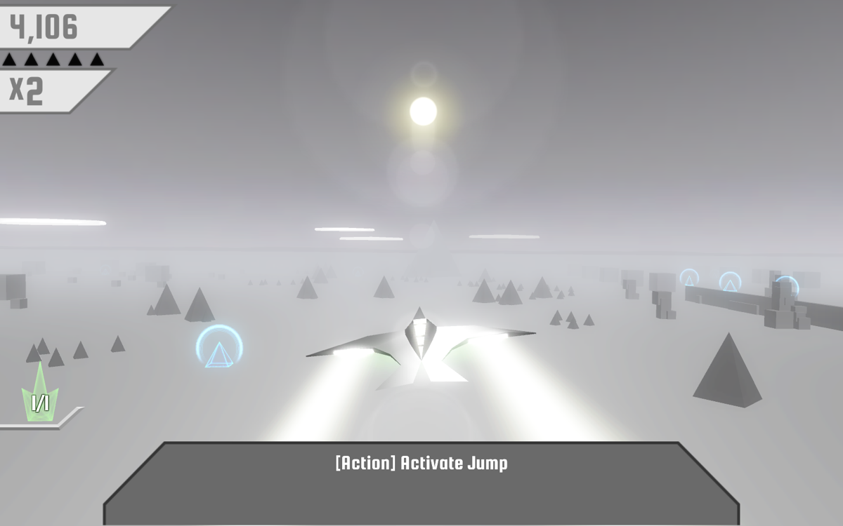 Race the Sun (Windows) screenshot: In flight