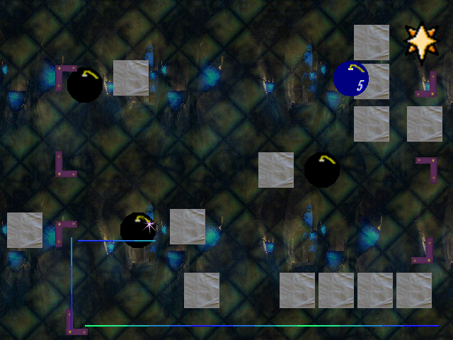 Prisms of Light (Windows) screenshot: You need to set the elements precisely to make the beams hit the right spots