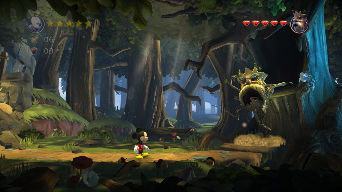 Castle of Illusion Starring Mickey Mouse (Windows) screenshot: The boss of the forest