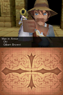 Nostalgia (Nintendo DS) screenshot: An old man