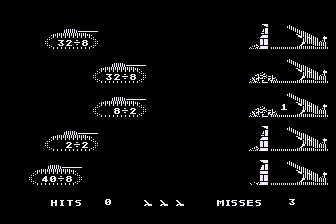 Demolition Division (Atari 8-bit) screenshot: My Defenses Crumble
