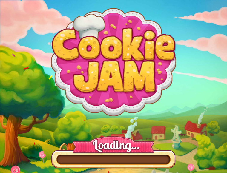 Screenshot of Cookie Jam (Browser, 2014) MobyGames