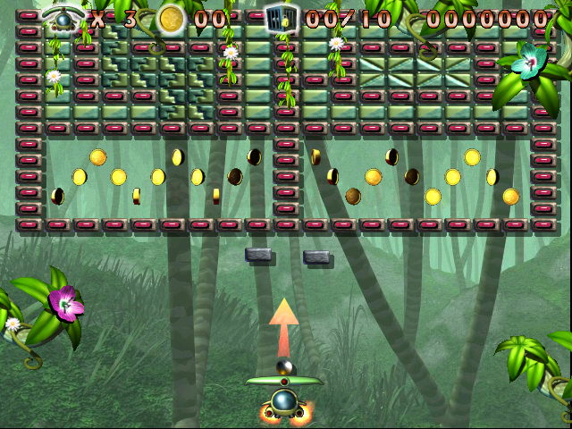 Brickquest (Windows) screenshot: Starting level 1-01
