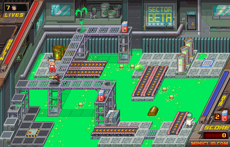 Screenshot of Acid Factory (Browser, 2006) MobyGames